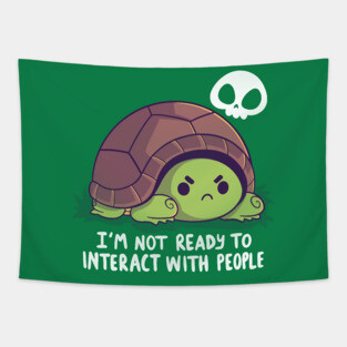 Antisocial Tortoise Tapestry