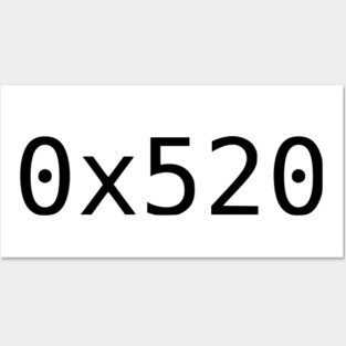 1312 (Hexadecimal) Posters and Art