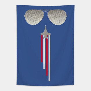 Top Gun Cult Movie 80s Tapestry