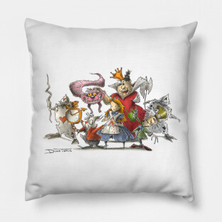 Alice in Wonderland Pillow