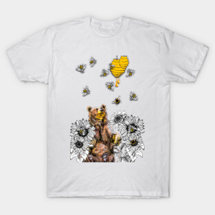 Bear bee and honey T-Shirt
