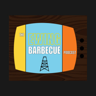 The Ewing Barbecue Podcast Logo T-Shirt