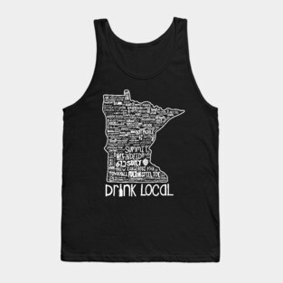 Drink Local Minnesota Beer Tank Top