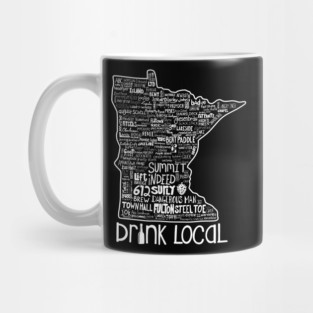 Drink Local Minnesota Beer Mug