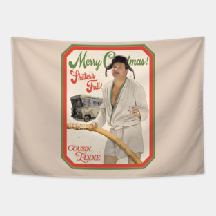 Merry Christmas Shitter's Full Tapestry