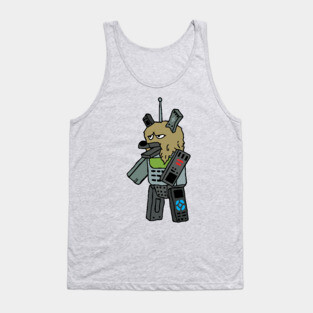 Silly remote control monster guy Tank Top
