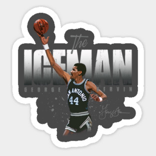 George Gervin Sticker