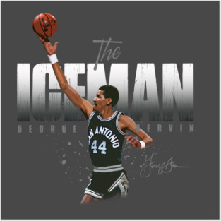 George Gervin Posters and Art
