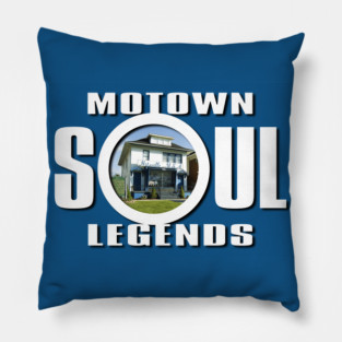 Motown Soul Legends Pillow