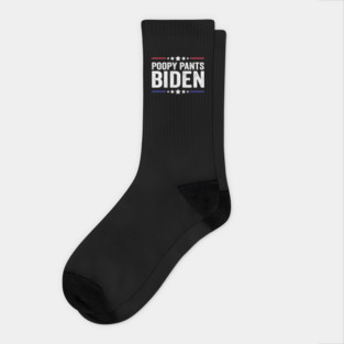 Poopy pants biden Socks
