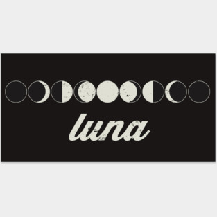 Luna Posters and Art