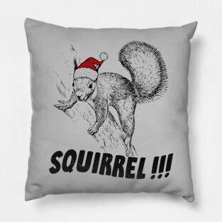Squirrelllll!!! Pillow
