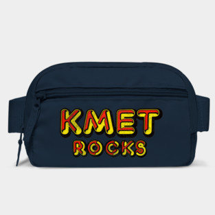 KMET Rocks, LA / 80s Progressive Rock Radio Station Bag