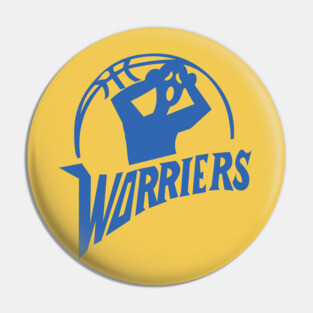 Golden State Worriers Basketball Pin