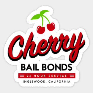 Cherry Bail Bonds Sticker