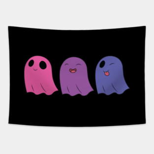 Bisexual Pride Ghosts Tapestry