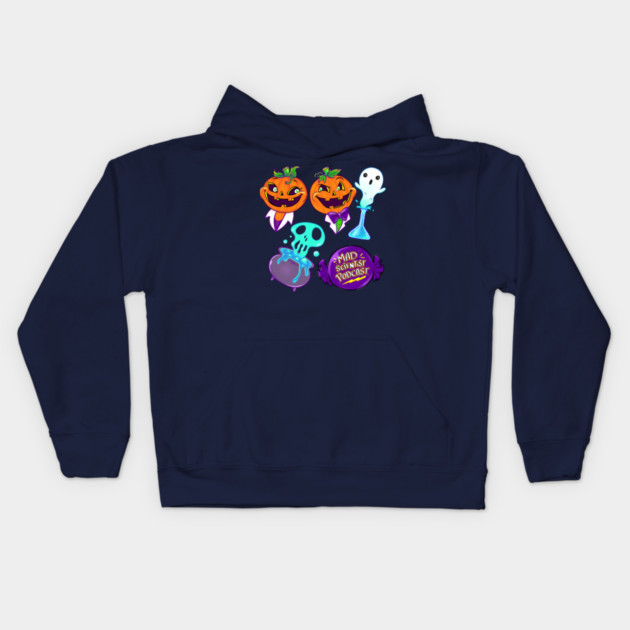 Candy Logo Kids Hoodie by The Mad Scientist Podcast