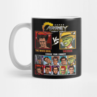 Jim Carrey Fight Night Mug