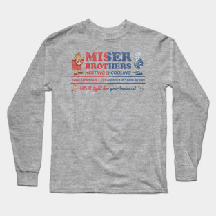 Miser Brothers Heating and Cooling Long Sleeve T-Shirt