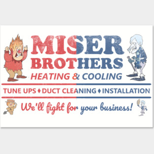 Miser Brothers Heating and Cooling Posters and Art
