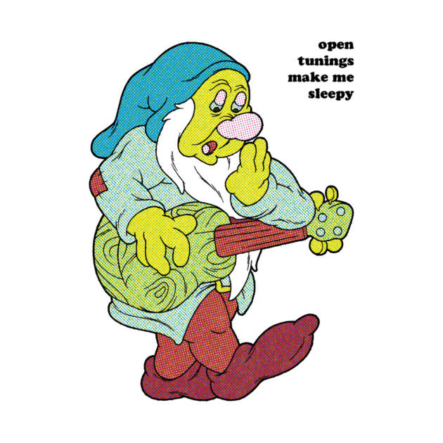 sleepy guitarist by Moon Toboggan