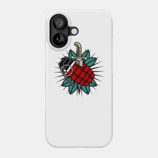 Grenade Tattoo Phone Case