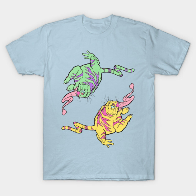 Tiger Toads T-Shirt by Moon Toboggan