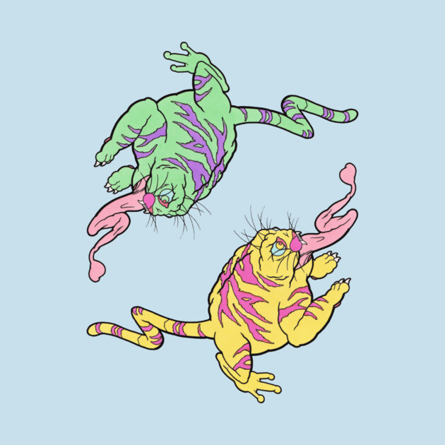 Tiger Toads by Moon Toboggan