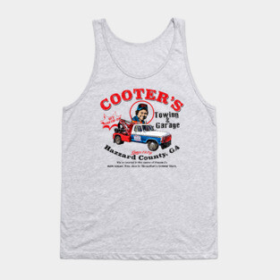 Cooter's Towing Worn Hazzard County Tank Top
