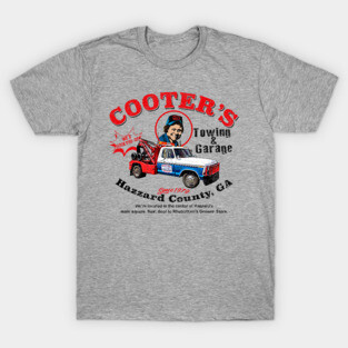 Cooter's Towing Worn Hazzard County T-Shirt