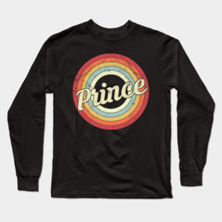 Prince - Retro Style Long Sleeve T-Shirt