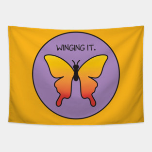 Winging It Tapestry