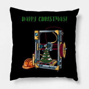 3D Printer #1 Christmas Edition Pillow