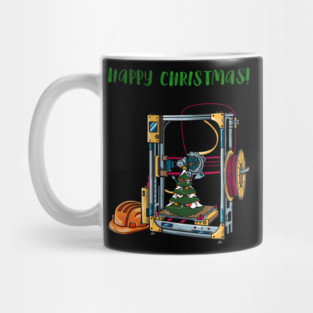 3D Printer #1 Christmas Edition Mug