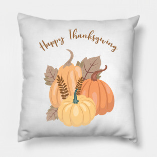 Happy Thanksgiving Pillow