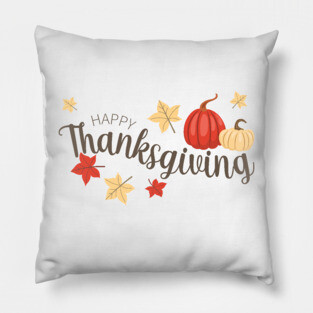 Happy Thanksgiving Pillow