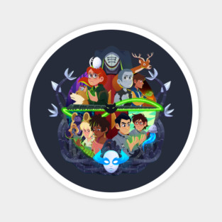 Infinity Train Books Magnet