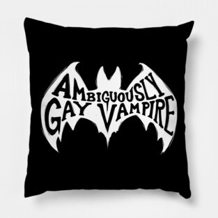 Ambiguously Gay Vampire Pillow