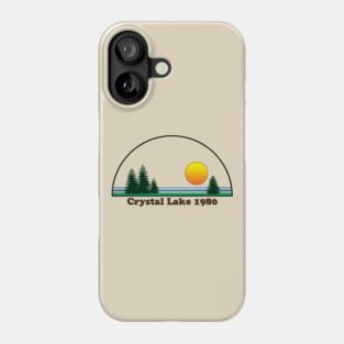Crystal Lake 1980 Phone Case