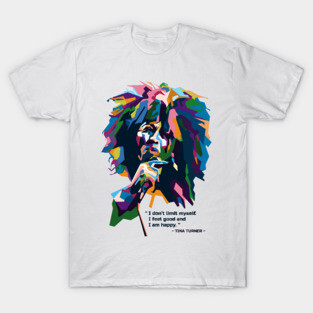 Abstract Popart T Turner in WPAP T-Shirt