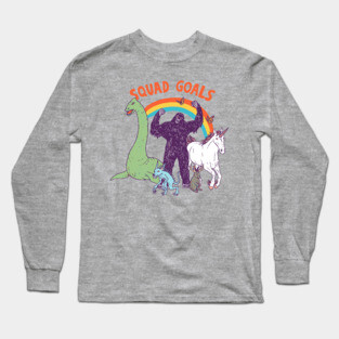 Squad Goals: Cryptids Long Sleeve T-Shirt