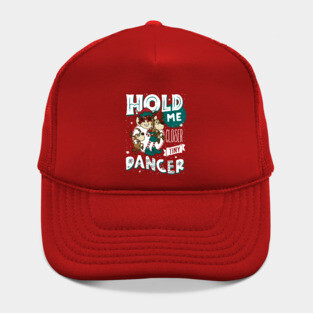 Tiny Dancer - Vintage Cartoon Christmas Elf - Musical Elfton John Hat