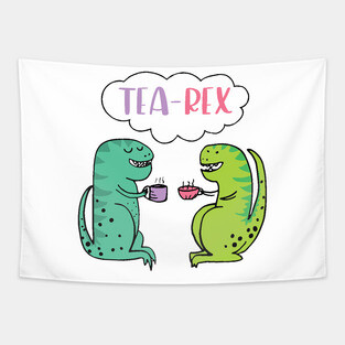 Tea-Rex Tapestry