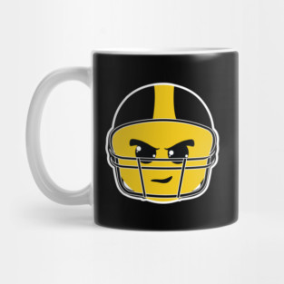 Pittsburgh Football Helmet Smiley Guy Mug