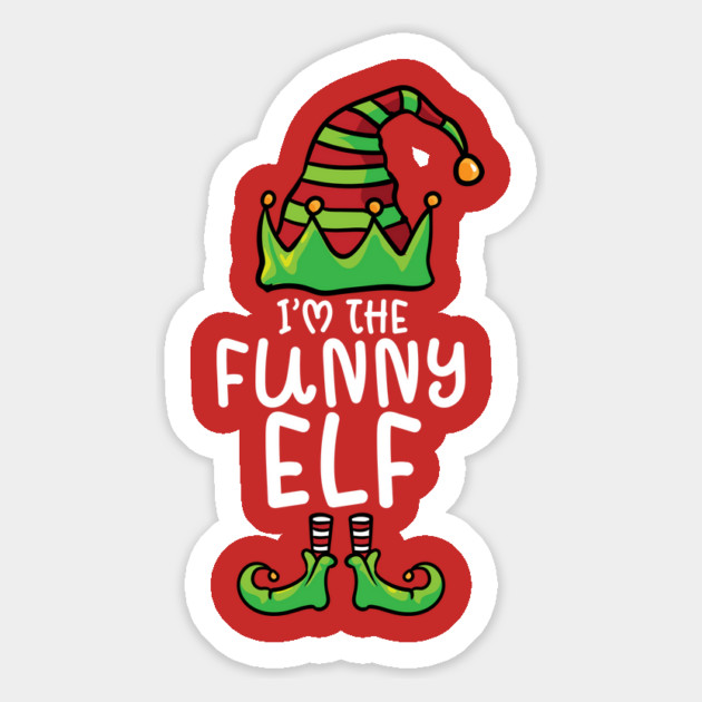 I'm The Funny Elf Costume Funny Matching Xmas Magnet by creative