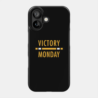 Pittsburgh Football Victory Monday Jersey Stripe Phone Case
