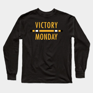 Pittsburgh Football Victory Monday Jersey Stripe Long Sleeve T-Shirt