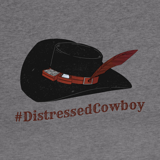 #DistressedCowboy by Quest Friends!