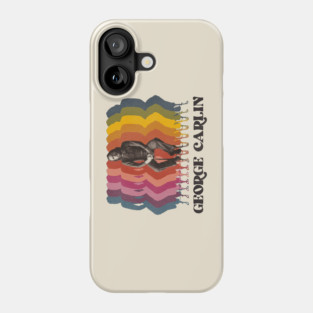 George Carlin Retro Fade Phone Case