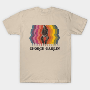 George Carlin Retro Fade T-Shirt